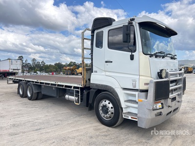 2017 Mitsubishi Fuso FV500 6x2 Flatbed Truck