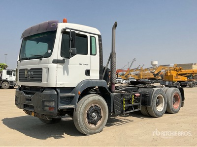 2009 MAN TGA33.400 6x4 T/A Sleeper Truck Tractor