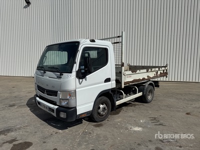 2012 Mitsubishi Fuso Canter 3C13 Camion Benne Wywrotka