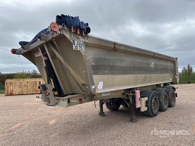 2013 Tisvol Tri/A Semi-Remorque Benne 3 Essieux Tri/A End Dump Trailer