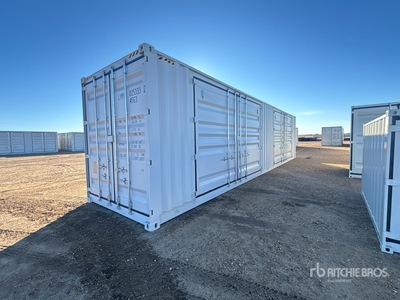 2026 40 ft High Cube Multi-Door Contenedor de almacenamiento
