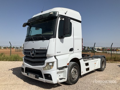 2013 Mercedes-Benz Actros 1845LS 4x2 Sleeper Truck Tractor