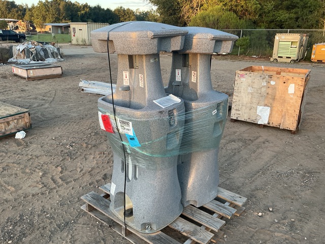 (2) Poly John Hand Washing Stations