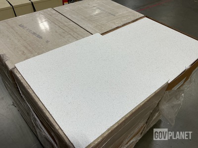 (192) Sheets of Armstrong 574B Cirrus Ceiling Tiles