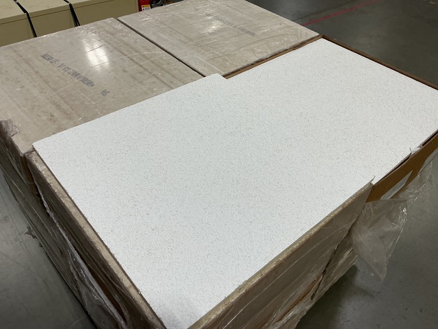 (192) Sheets of Armstrong 574B Cirrus Ceiling Tiles