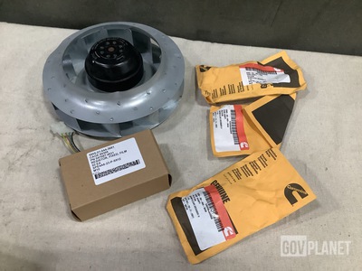 (500) Film Resistors, (61) Hexagon Screws, (1) Fan & Assorted Items