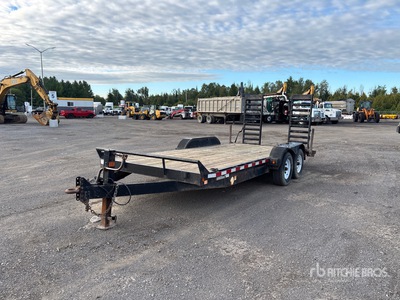 2018 18 ft T/A Equipment Trailer