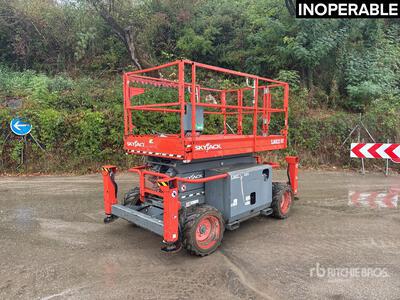 2019 Skyjack SJ6832RT 4x4 Diesel Nacelle Ciseau Ascenseur à ciseaux (Inoperable)