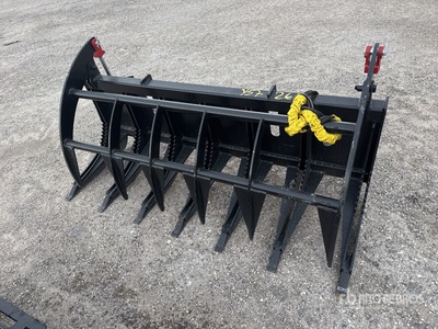 All-Star 72 in Skid Steer Root Rake (Unused)