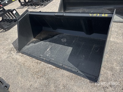 All-Star 72 in High Volume Skid Steer Bucket (Unused)