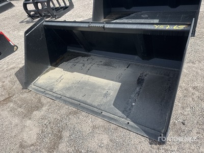 All-Star 74 in High Volume Skid Steer Bucket (Unused)