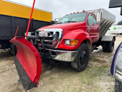 2007 Ford F-650 XL 4x2 Schneepflug-Lastzug