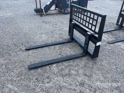 All-Star Skid Steer Forks (Unused)