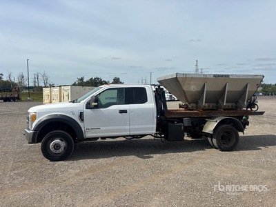 2017 Ford F-550 XLT 4x4 Extended Cab Hakenlift-Lkw