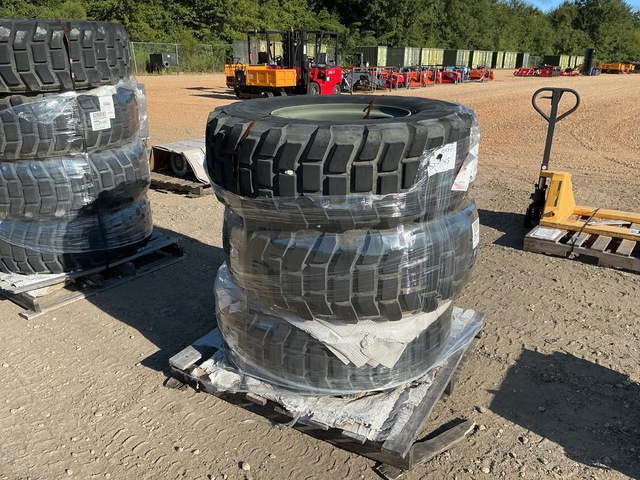 (3) Michelin 15.5/80R20 Tires w/Wheels