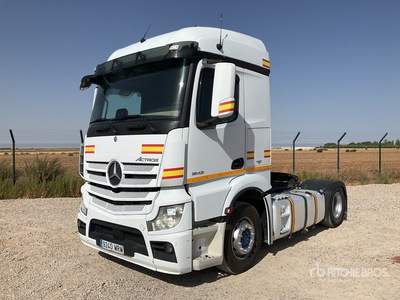 2016 Mercedes-Benz Actros 1842 4x2 Sleeper Truck Tractor
