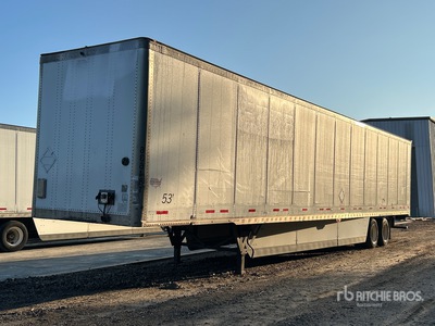 2016 Wabash 53 ft x 102 in T/A Remolque de furgoneta