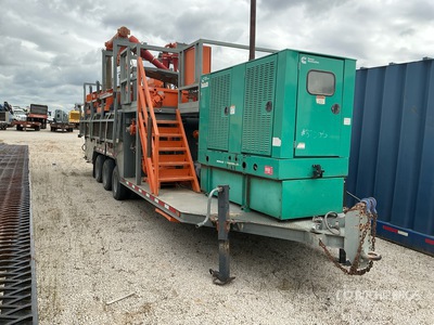 2015 Tulsa Rig Iron MCS-425 Bentonite Mixing & Recycling System Attrezzatura varia per perforazione