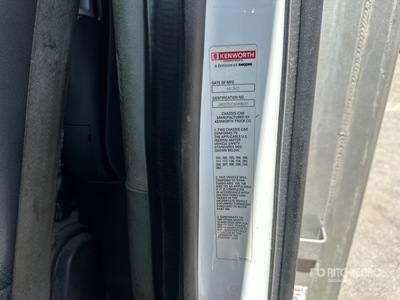 2016 Kenworth T880 Camion à benne basculante Tridem