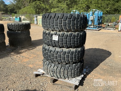 (4) Michelin 15.5/80R20 Tires w/Wheels