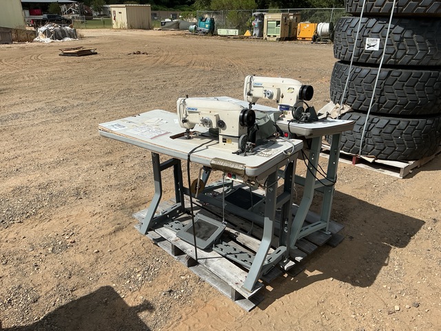 (2) Consew 146RB-1A-1 Industrial Sewing Machines