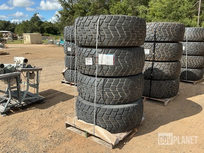 (4) Sand Trail 450/80R20 M.O.V. Tires w/Wheels