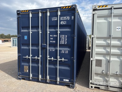 40 ft High Cube Lagercontainer