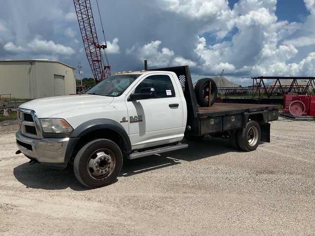2015 Ram 5500 4x4 Flatbed Truck