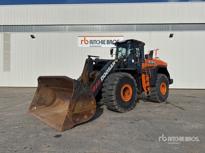 2022 Doosan DL550 Chargeuse Sur Pneus Pala gommata