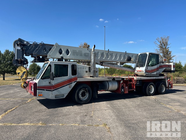 2001 Link-Belt HTC8640 40 ton 6x6 Hydraulic Truck Crane