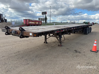 2010 Temisko 53 ft Tri/A 53 ft Extendable Flatbed Trailer