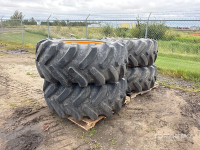 Quantity of (4) Hippo GALAXY 20.5-25 Tires - Fits Hyundai 757-9
