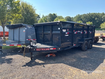 2026 ED Trailers LPT8316274S-BP 16 ft T/A Dump Utility Trailer