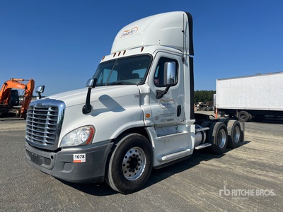 2017 Freightliner Cascadia 125 6x4 T/A Day Cab Truck Tractor