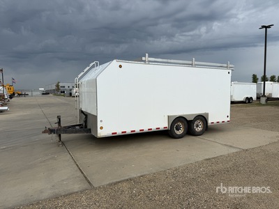 2016 Jensen VS 18 ft T/A Enclosed Trailer