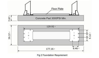 2026 AGT ATK-B1000 2 Post 10000 lb Vehicle Lift (Unused)