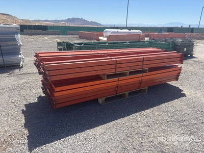 Quantity of (66) 10 ft Cross Members For Estanteria para pallets