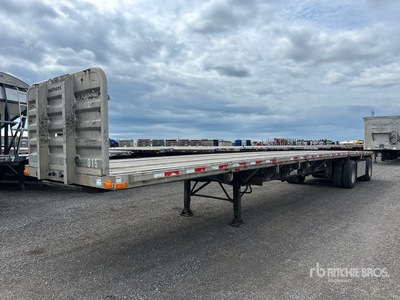 2003 Transcraft 48 ft T/A Spread Axle Remolque caja abierta