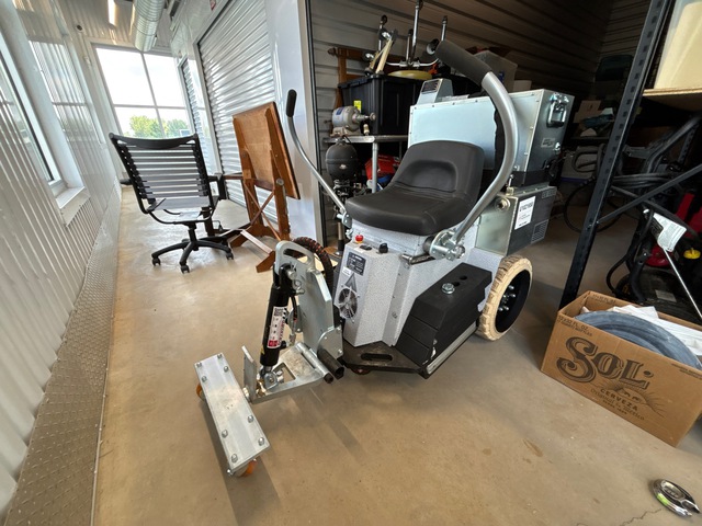 2024 Anderson Innovations ES1300 Electric Ride-On Floor Scraper