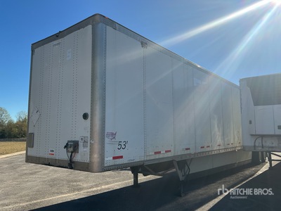 2016 Wabash 53 ft x 102 in T/A Van Trailer