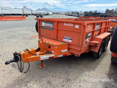 2019 Snake River DMP610-7K HD 10 ft T/A Remolque Bañera Ligero