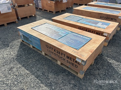 2026 AGR-LS1228 Livestock Shelter (Unused)