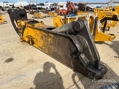 Jisan 18 in Hydraulic Swivel Demolition Shear Accessoire divers pour excavatrice