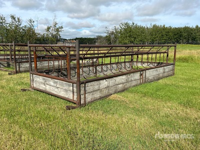 20 ft x 8 ft Bale Livestock Feeder