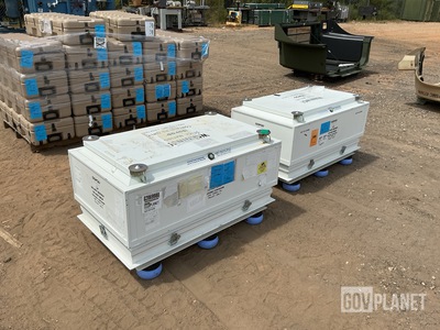 (2) WM 1364407-100 APS ISOPOD Storage Containers