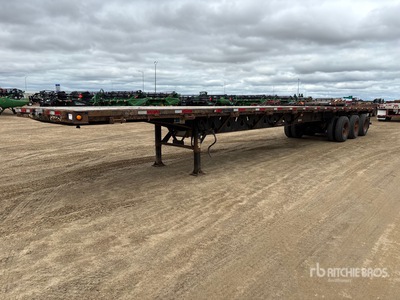2014 Manac 53 ft Tri/A Remolque caja abierta
