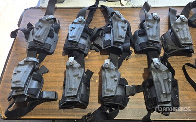 (25) Mixed Military Holsters