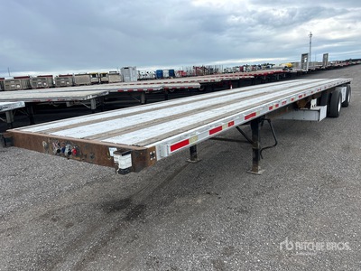 2015 Great Dane 48 ft T/A Spread Axle Remolque caja abierta