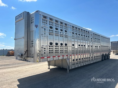 2018 EBY 53 ft Tri/A Livestock Trailer