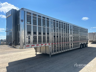 2017 EBY 53 ft Tri/A Livestock Trailer